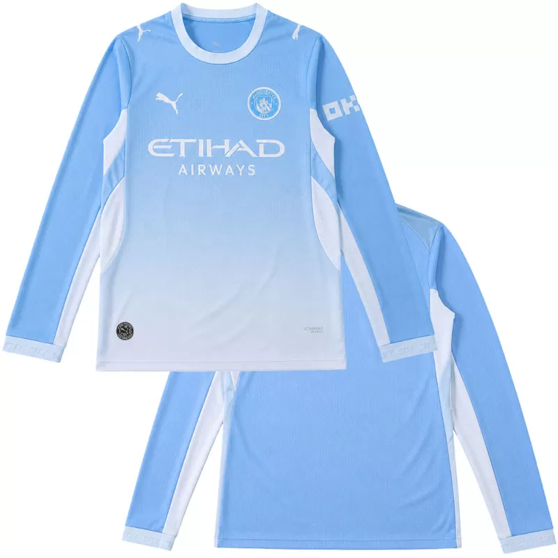 Pánský domácí dres Manchester City 2026/27 - dlouhý rukáv
