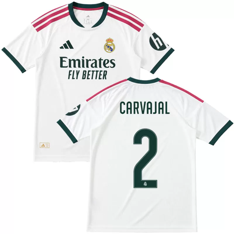 Real Madrid 2026/27 domácí fotbalový dres - Carvajal 2 pro fanoušky