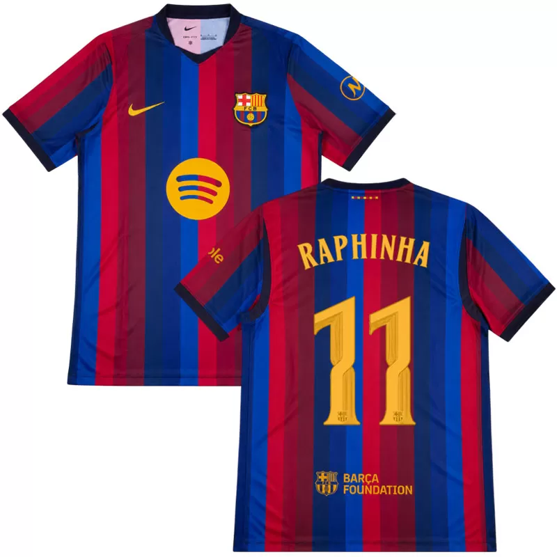 FC Barcelona Pánský domácí dres 2026/27 - Raphinha 11 fotbalový dres