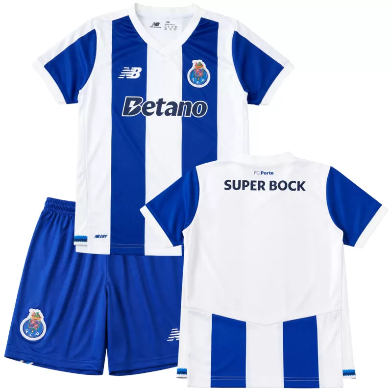 FC Porto 2026/27 domácí dres dětský set - modrý dětský fotbalový dres s kraťasy