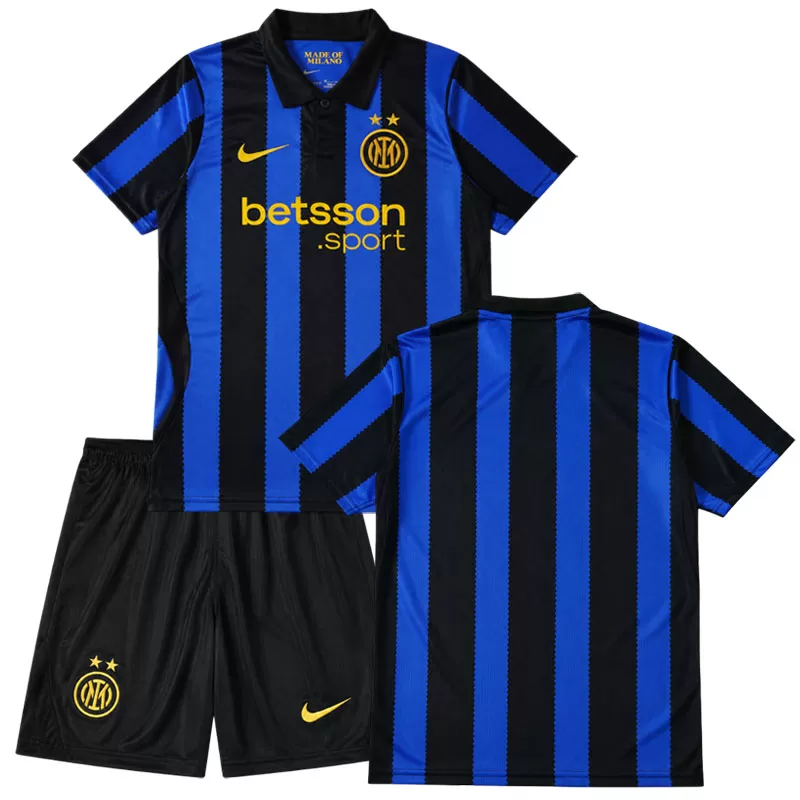 Inter Milan 2026/27 Domácí Dres Dětský Set – Fotbalový Dres + Kraťasy