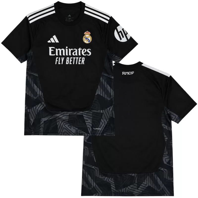 Pánský brankářský dres Real Madrid 2026/27 - černý fotbalový dres